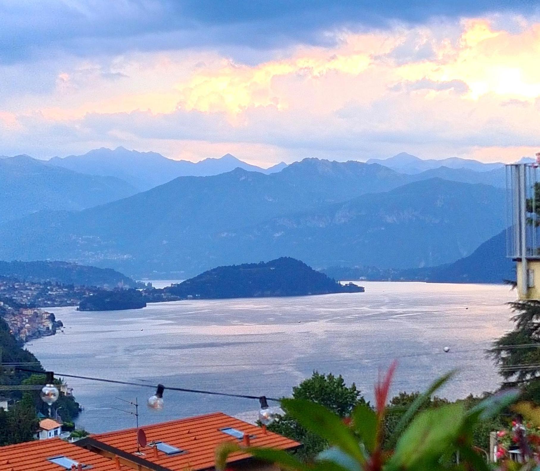 Vista Dolce Isola _ Lakeview Pool, Terrace & Garden Apartment Argegno Cameră foto