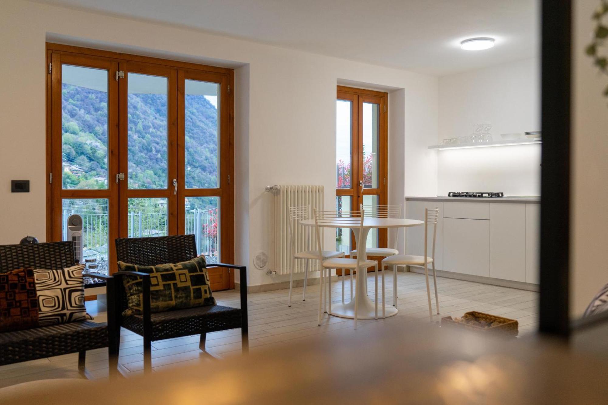 Vista Dolce Isola _ Lakeview Pool, Terrace & Garden Apartment Argegno Cameră foto
