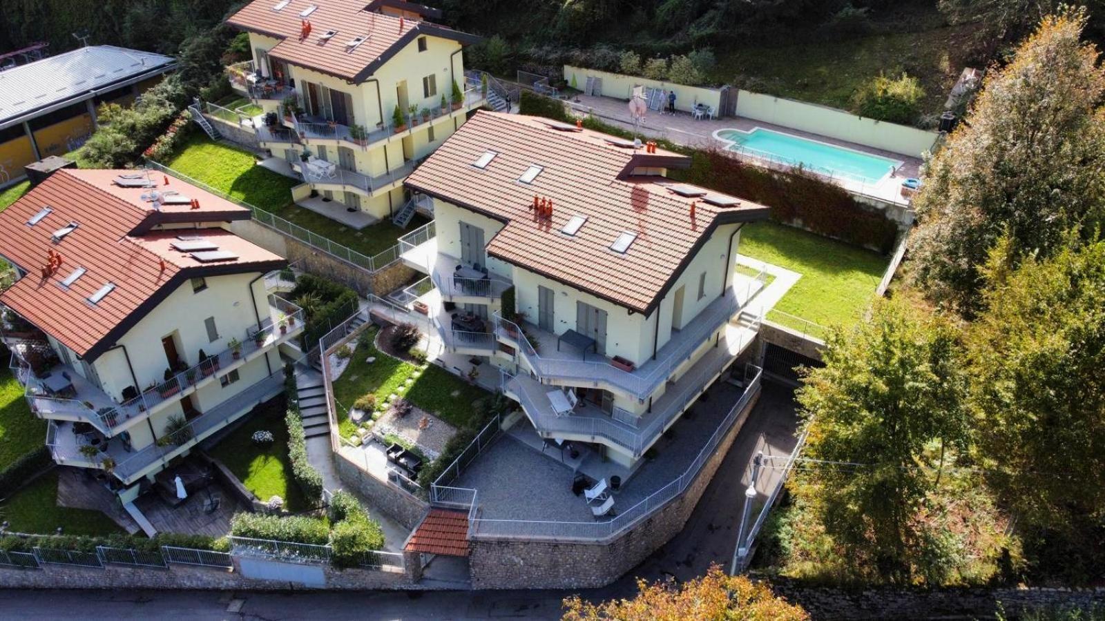 Vista Dolce Isola _ Lakeview Pool, Terrace & Garden Apartment Argegno Exterior foto